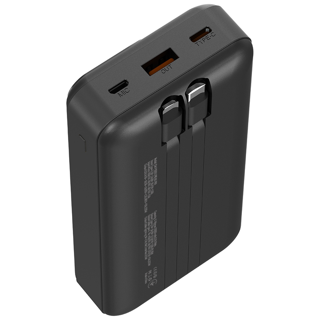 Батарея універсальна ColorWay 20 000 mAh Optimal Power PD/22.5W, QC/3.0, Black (CW-PB200LPB5BK-PDD) - изображение 3