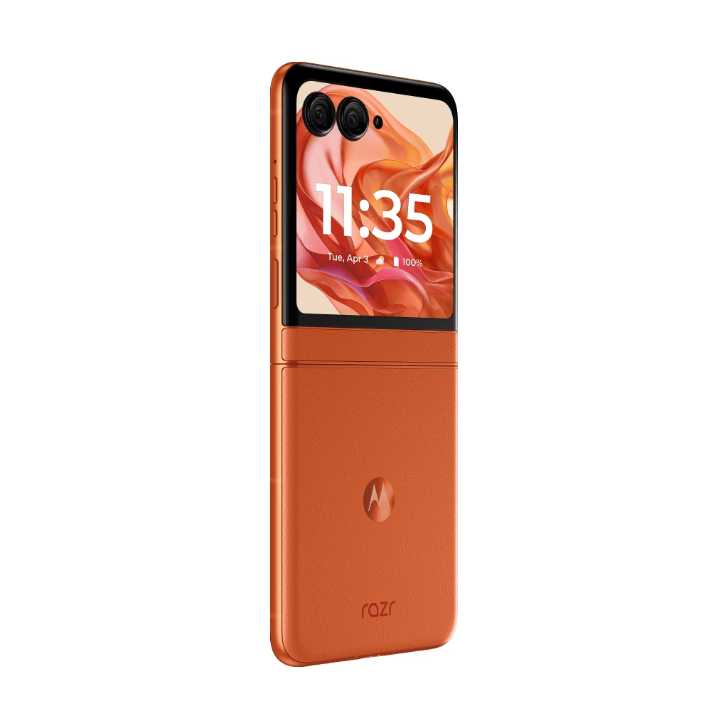 Мобільний телефон Motorola Razr 50 8/256GB Spritz Orange (PB200052RS) - зображення 4