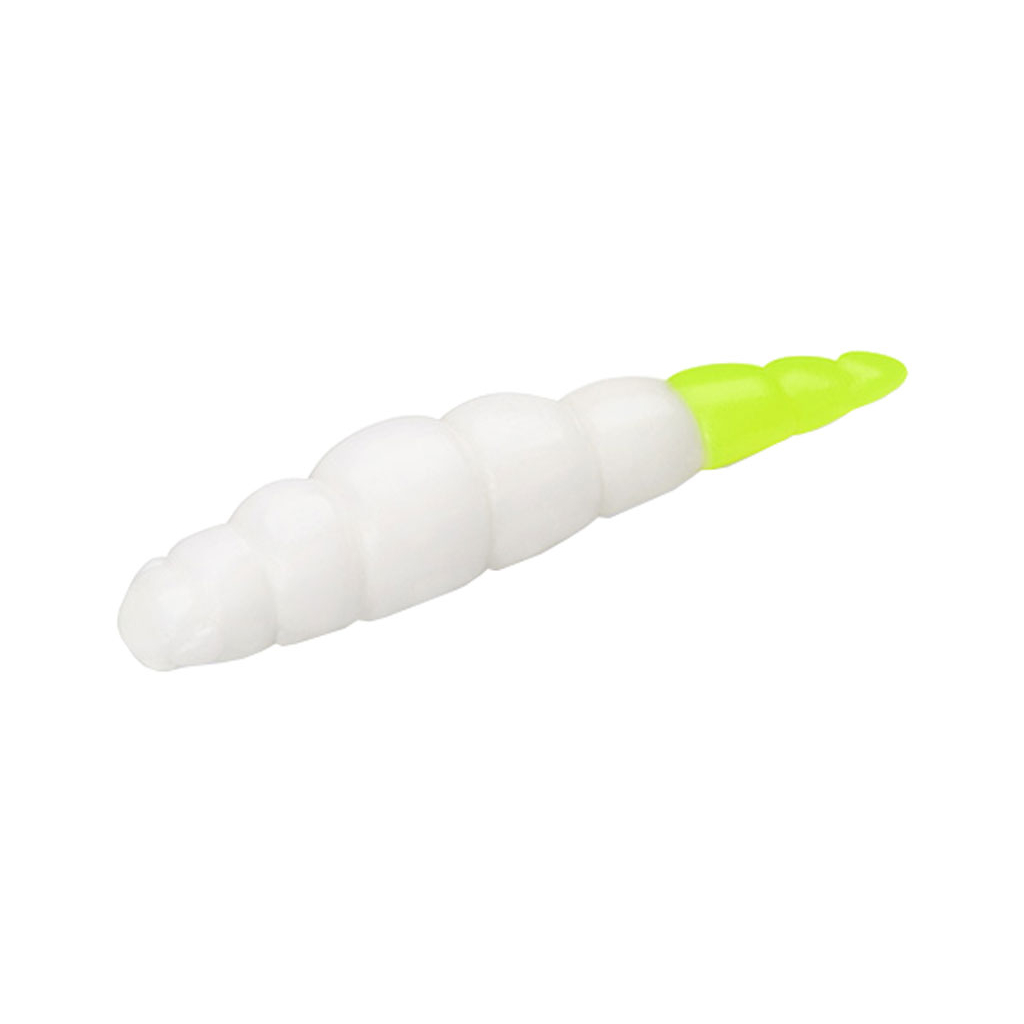 Силікон рибальський FishUP Yochu 1.7" 131 - White/Hot Chartreuse, cheese taste (8шт/уп) (1864.13.51) - зображення 1