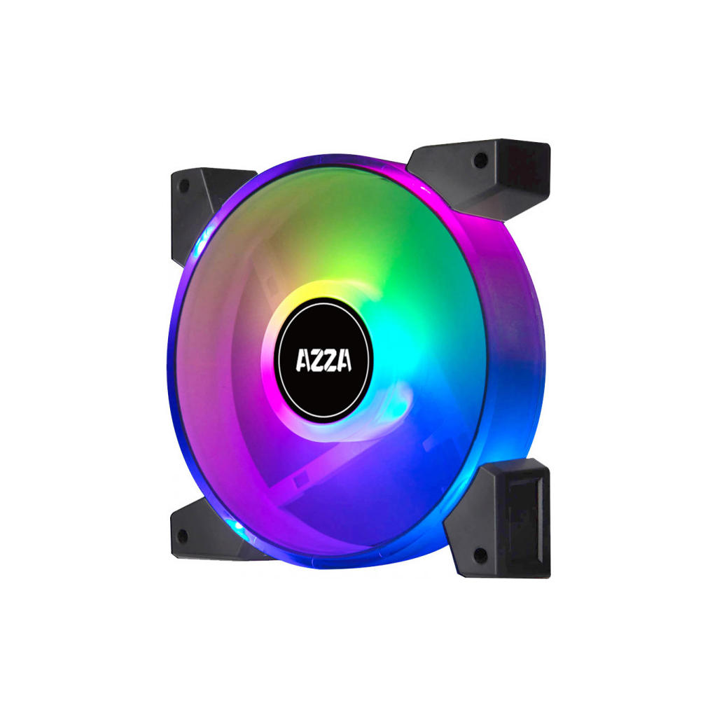 Кулер до корпусу Azza 1 X PRISMA DIGITAL RGB FAN 140mm (FFAZ-14DRGB-011) - зображення 2