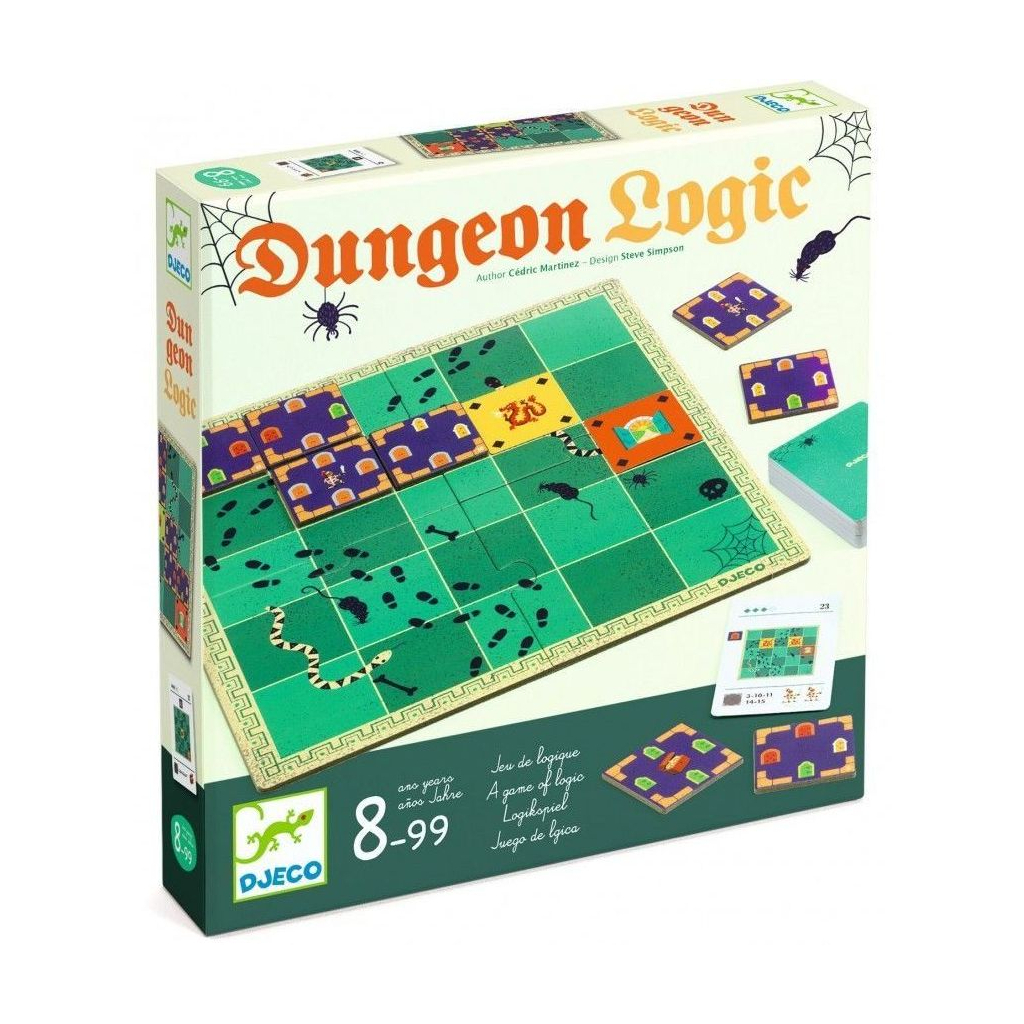 Настільна гра Djeco Логіка підземелля (DJ08570) - зображення 1