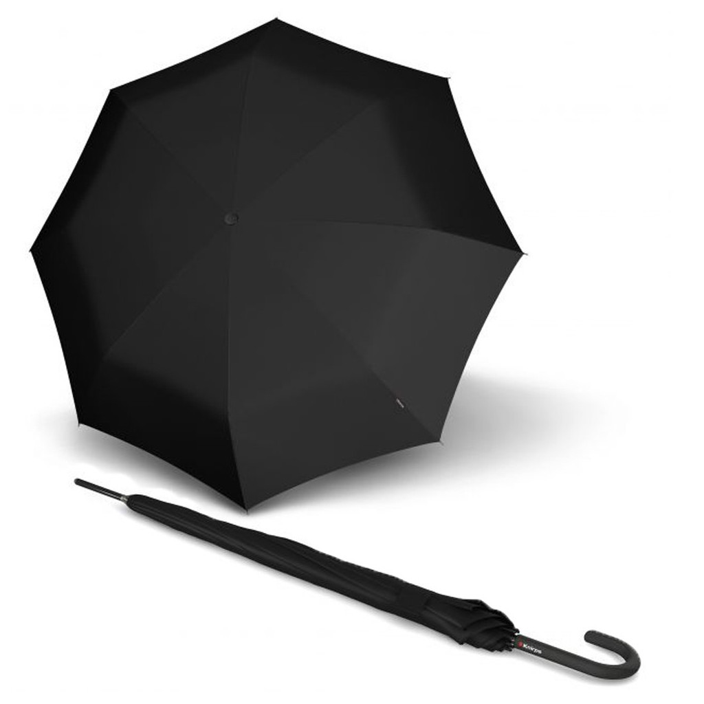 Парасоля Knirps T.760 Stick Automatic тростина Black (Kn96 3760 1000) - зображення 1