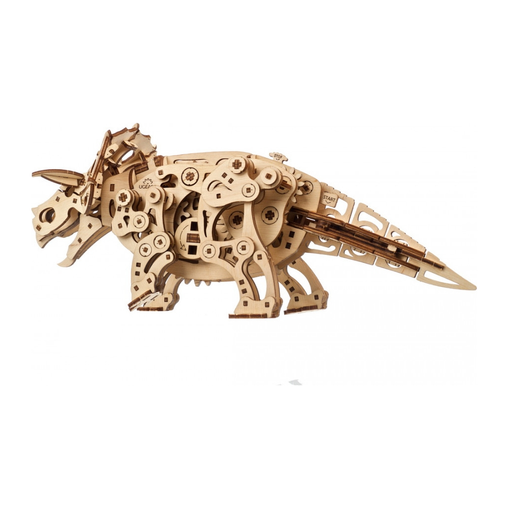 Конструктор Ugears Трицератопс (6337517) - изображение 6