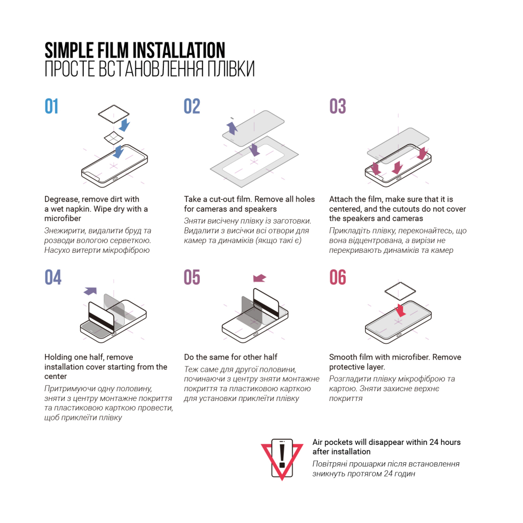 Плівка захисна Armorstandart Kit Clear + Matte Apple iPhone 15 (ARM80694) - зображення 6