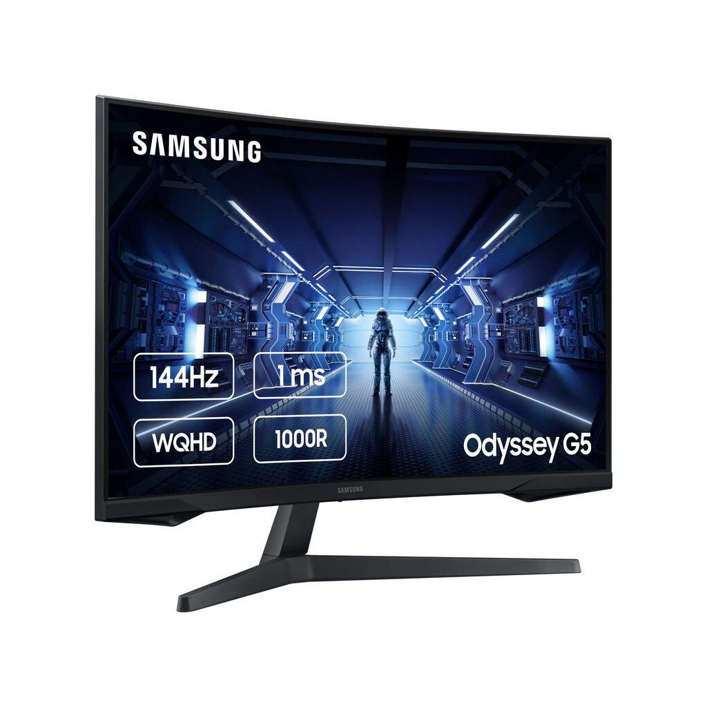 Монітор Samsung Odyssey G5 LC27G55T Black (LC27G55TQWIXCI) - зображення 2