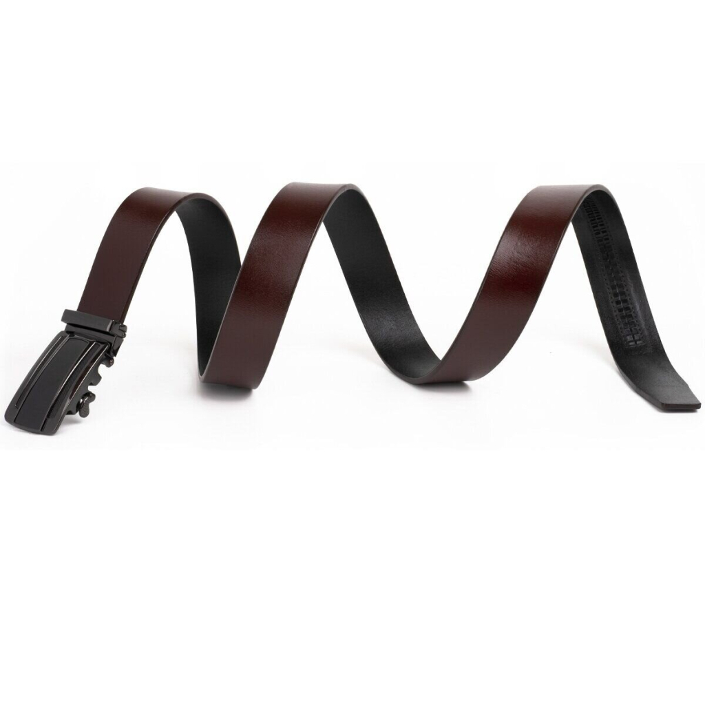 Ремінь Vintage Чоловічий з темною пряжкою автомат Чорний (20295) - зображення 2