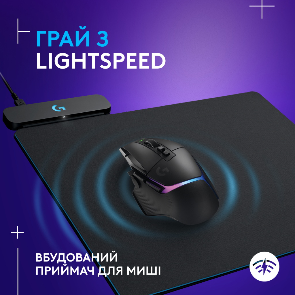 Килимок для мишки Logitech G PowerPlay Charging System Mouse Pad (943-000110) - зображення 3