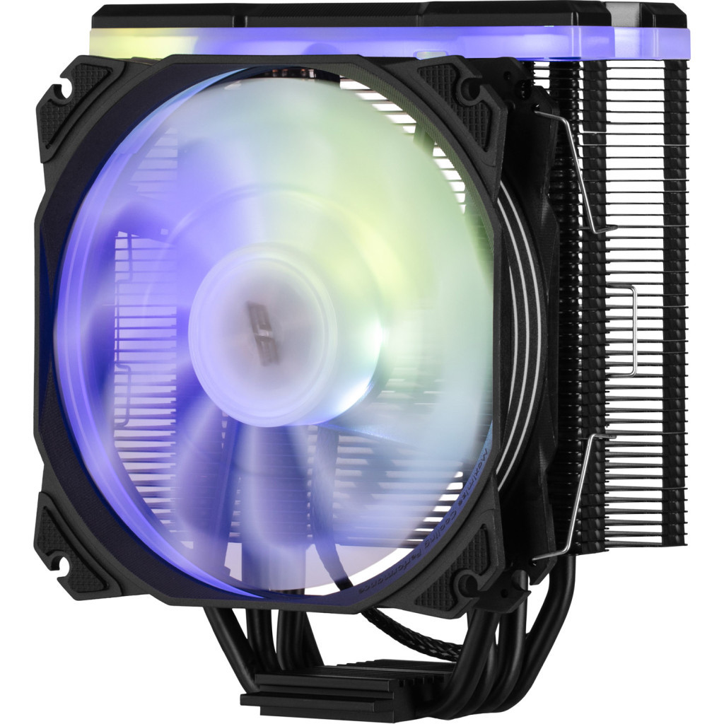 Кулер до процесора 2E Gaming Air Cool AC120D4TC-ARGB, LGA1700, 1366, 1200, 115X, AM5, AM4, AM3, AM3+, AM2, AM2+, FM2, (2E-AC120D4TC-ARGB) - зображення 2