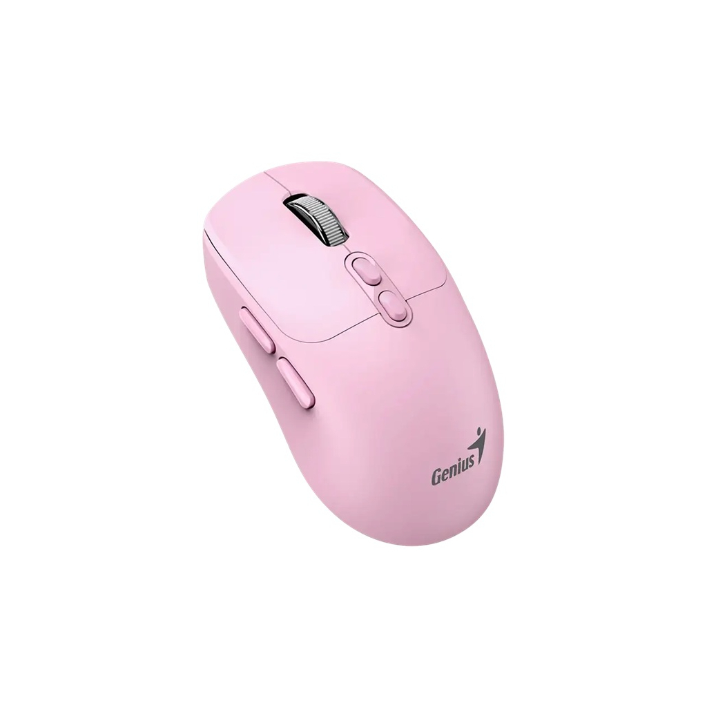Мишка Genius NX-8080S Wireless/Bluetooth Pink (31030042403) - зображення 3