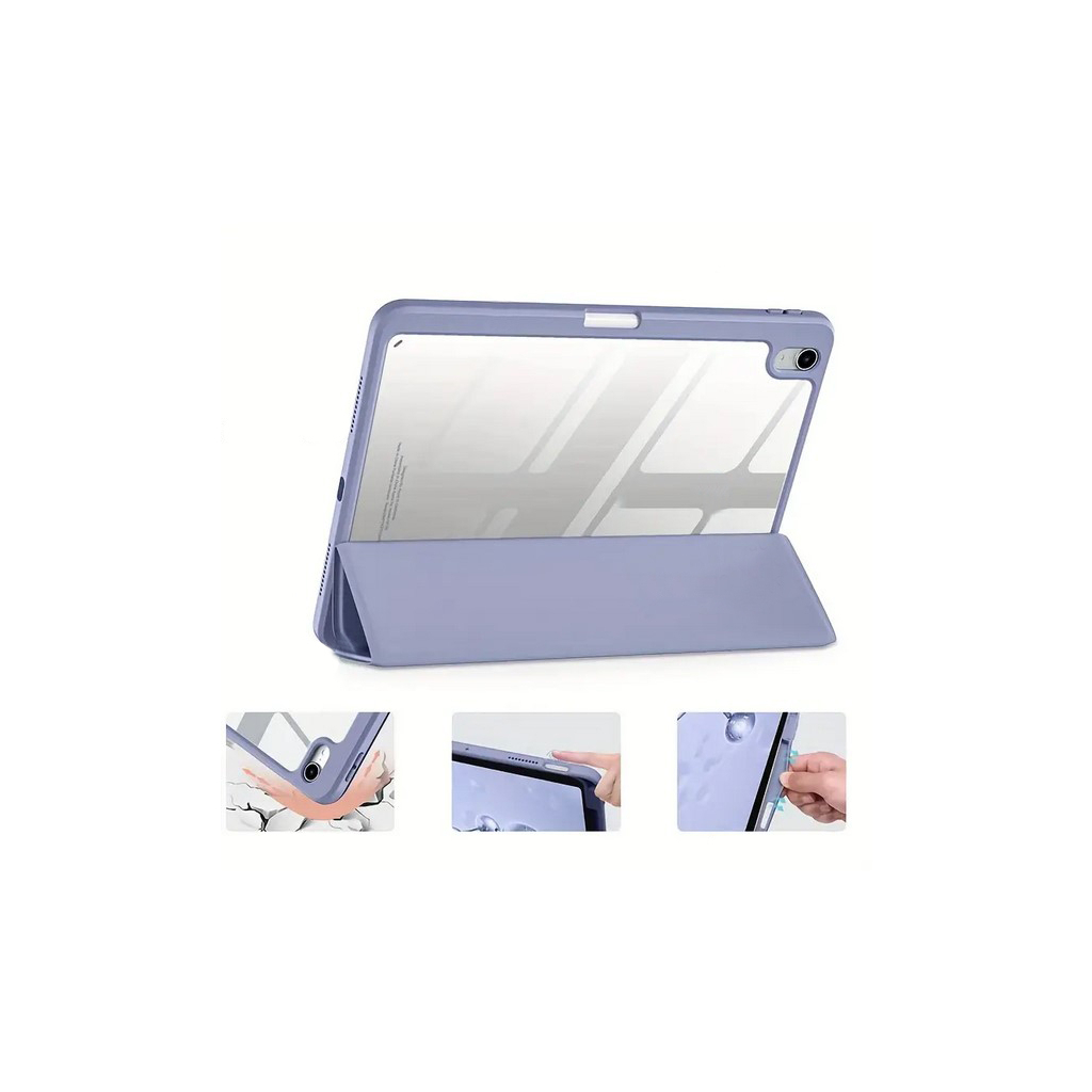 Чохол до планшета BeCover Soft Edge TPU Apple Pencil Apple iPad Air (4/5) 2020/2022 10.9" Purple (711701) - зображення 2