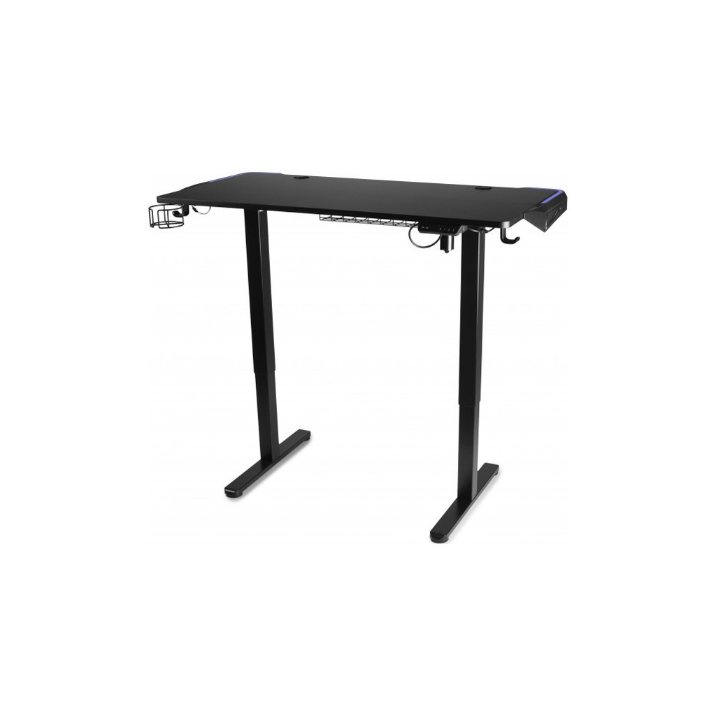 Комп'ютерний стіл Barsky StandUp Game black RGB-LED 1200*600 (BST-01led) - зображення 3