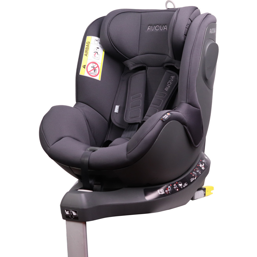 Автокрісло Avova Sperber-Fix i-Size 0-1 Koala Grey (4260621465046) - зображення 1