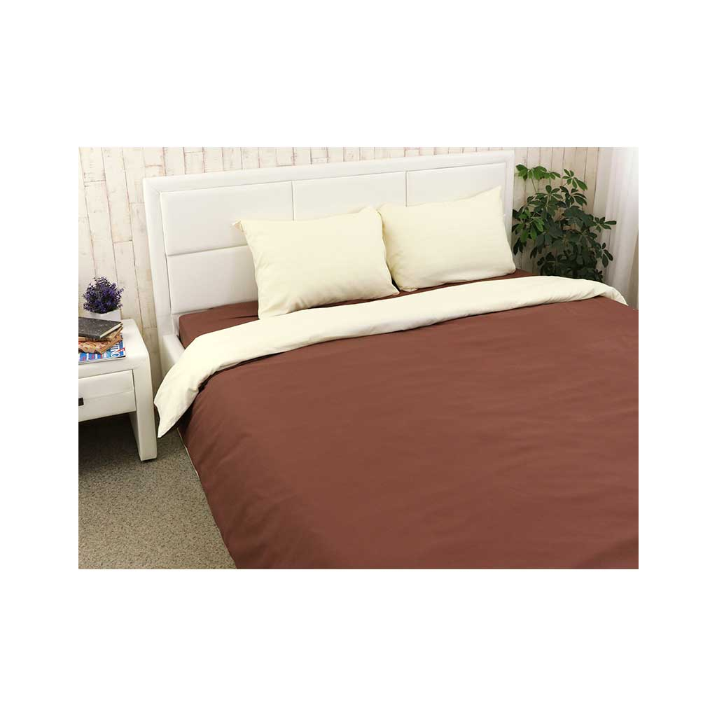 Постільна білизна Руно Мікрофібра двоспальна (655.52Latte_1) - зображення 1