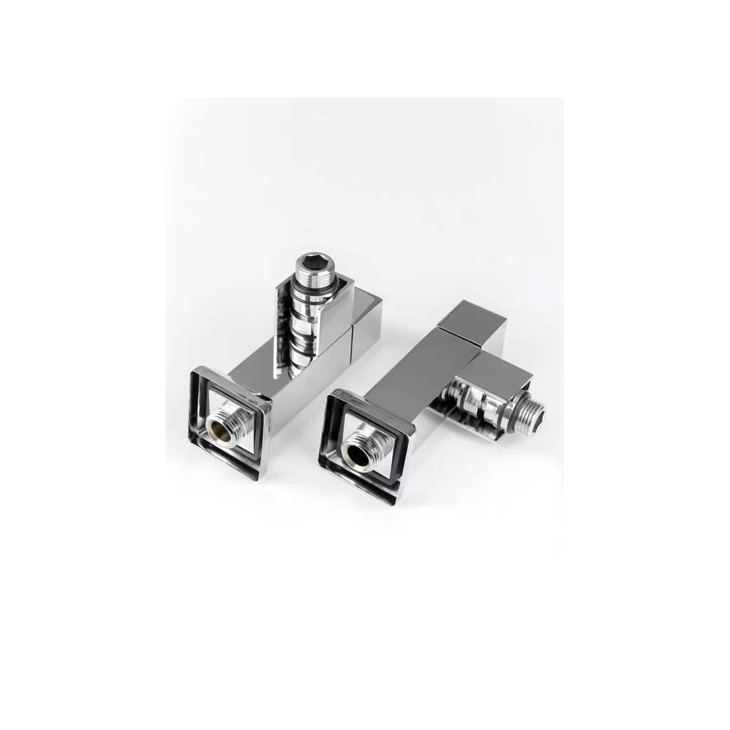 Сушарка для рушників MARIO Кран кутовий квадратний, хром (4.0.0201.56.P) - изображение 3