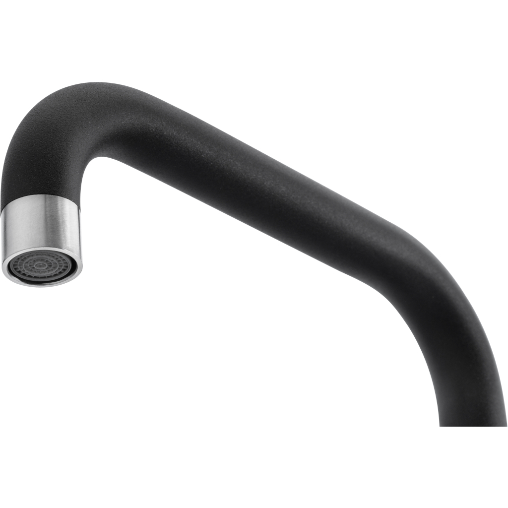 Змішувач GRANADO Oviedo LUX black shine (gz0201L) - изображение 3