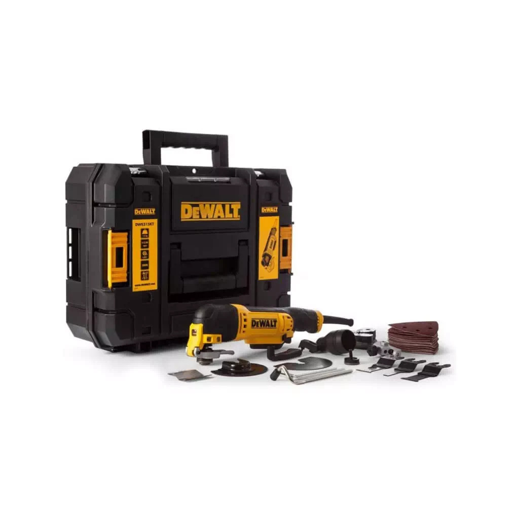 Реноватор DeWALT 300 Bт, 22000 кол/хв, кейс + насадки 8 шт. (DWE315KT) - зображення 1
