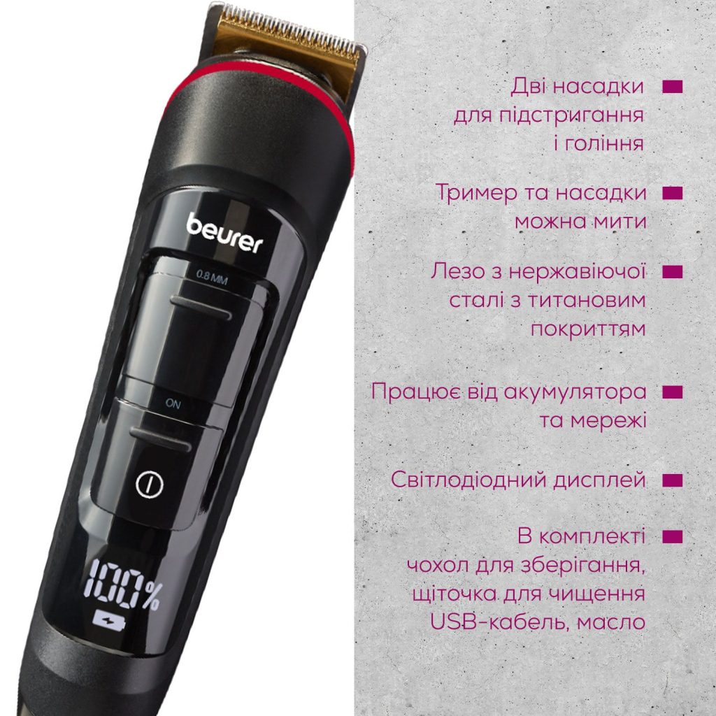 Тример Beurer MN4X - picture 7