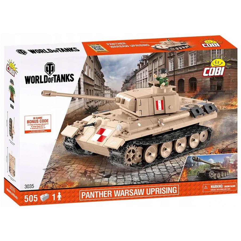 Конструктор Cobi World Of Tanks Пантера 510 деталей (COBI-3035) - зображення 1