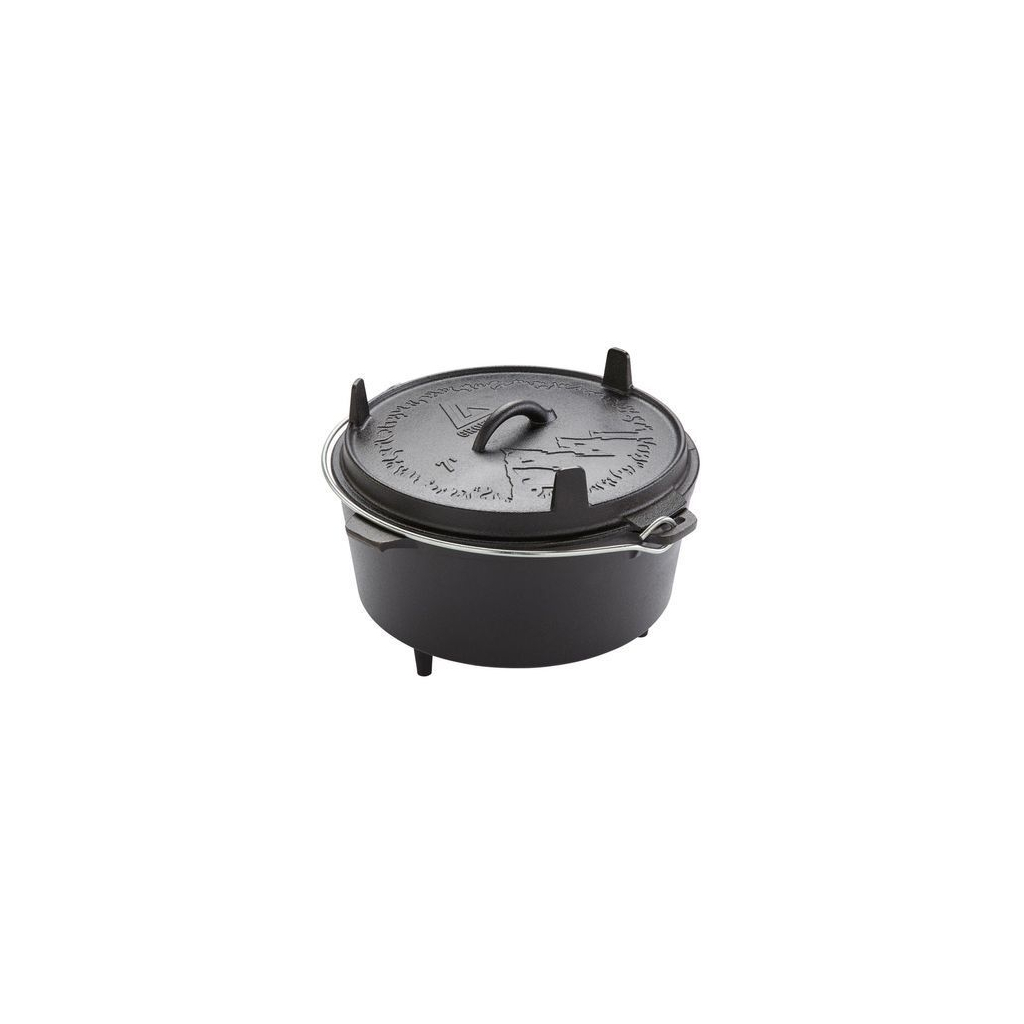 Котел туристичний Groenberg Askja Pot 30 cm / 7 L Black (266017) (DAS303244) - зображення 1