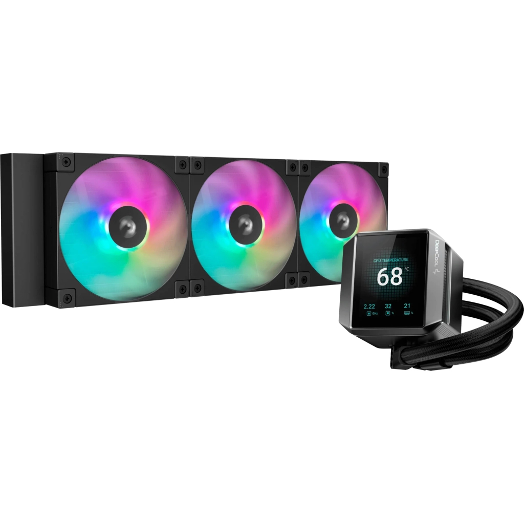 Система рідинного охолодження Deepcool Mystique 360 ARGB Black (R-LX750-BKADSNC-G-1) - зображення 1