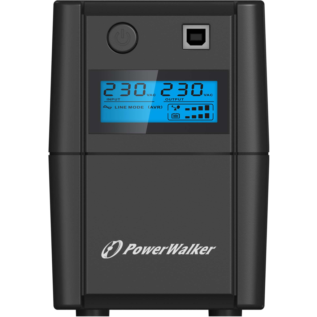Пристрій безперебійного живлення PowerWalker Basic VI 850 SHL (10120096) - зображення 2