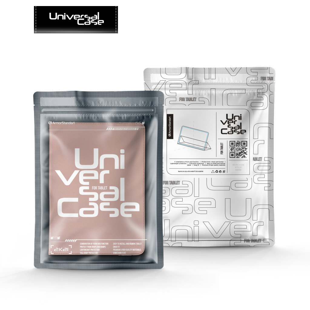 Чохол до планшета Armorstandart Silicone Hooks 10 Rose Gold (ARM59080) - зображення 5