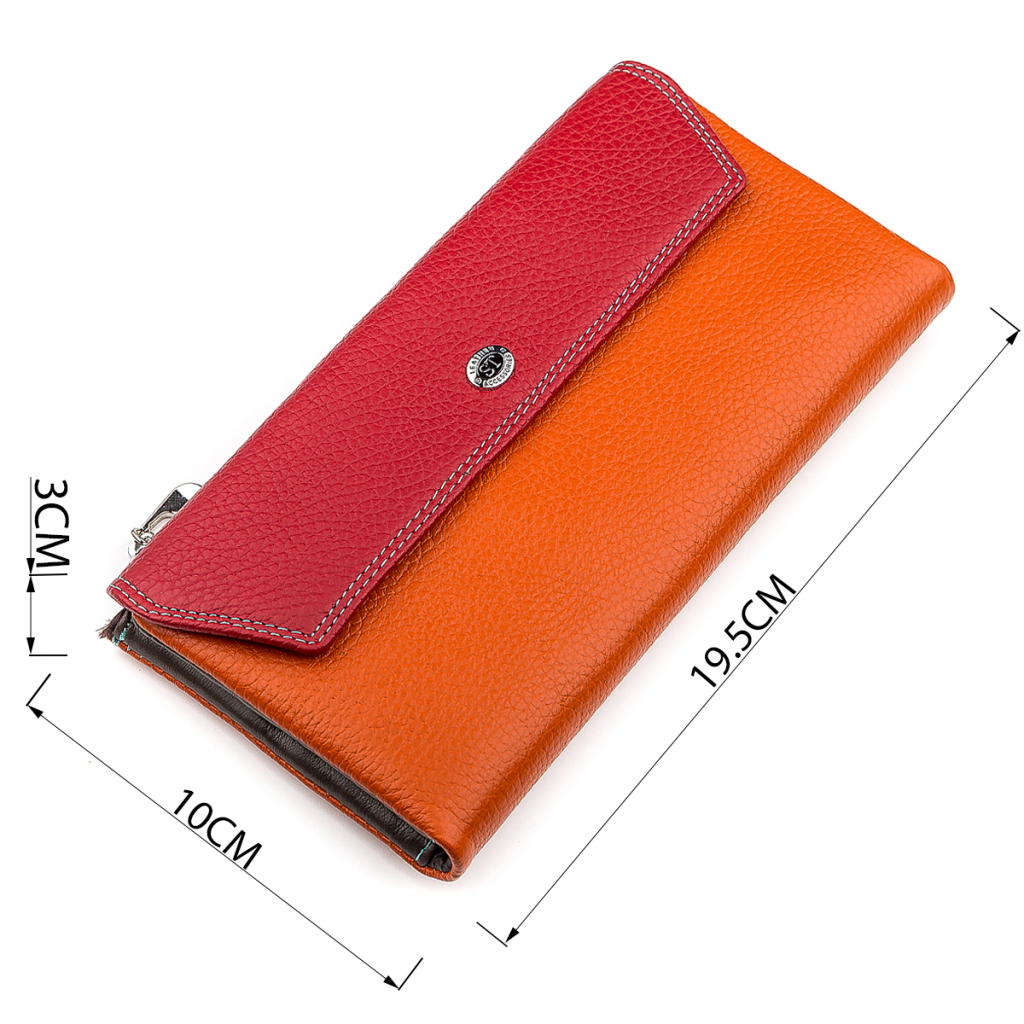 Гаманець ST Leather Червоний (18406) - зображення 3