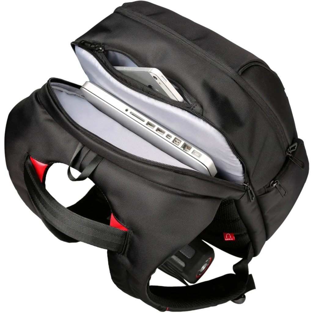 Рюкзак для ноутбука Tavialo 15.6" Smart TB20-1 black, 20л, 46х31х19см (TB20-124BL) - зображення 8