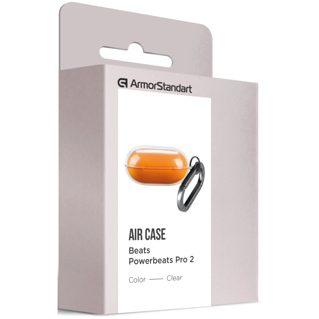 Чохол для навушників Armorstandart Air для Beats Powerbeats Pro 2 Clear (ARM83980) (ARM83980) - зображення 3