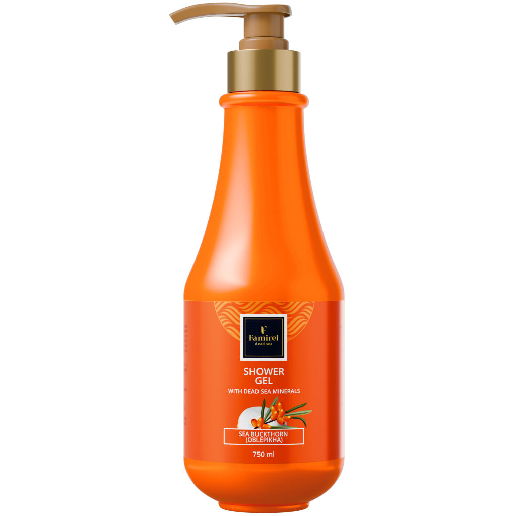 Гель для душу Famirel Обліпиха 750 мл (7290114085113) - зображення 1