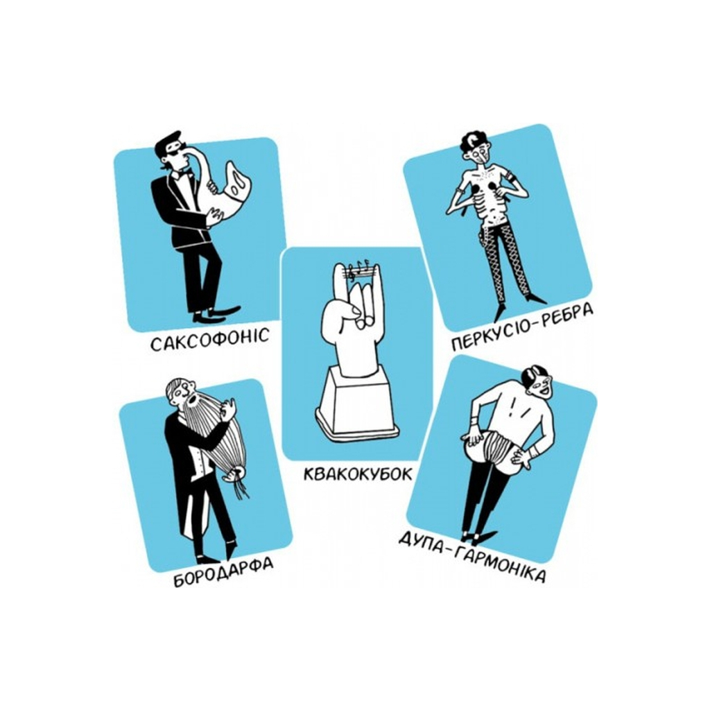 Настільна гра Feelindigo Квакнуті музики (Freaky Band) українська (FI19030) - зображення 5