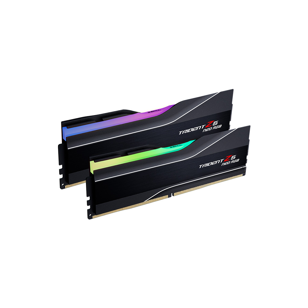 Модуль пам'яті для комп'ютера DDR5 64GB (2x32GB) 6000 MHz Trident Z5 NEO RGB G.Skill (F5-6000J3040G32GX2-TZ5NR) - изображение 2
