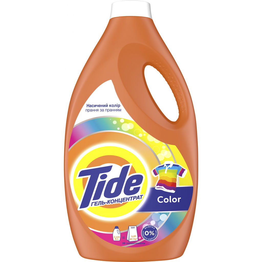 Гель для прання Tide Color 2.145 л (8001841677989) - зображення 1