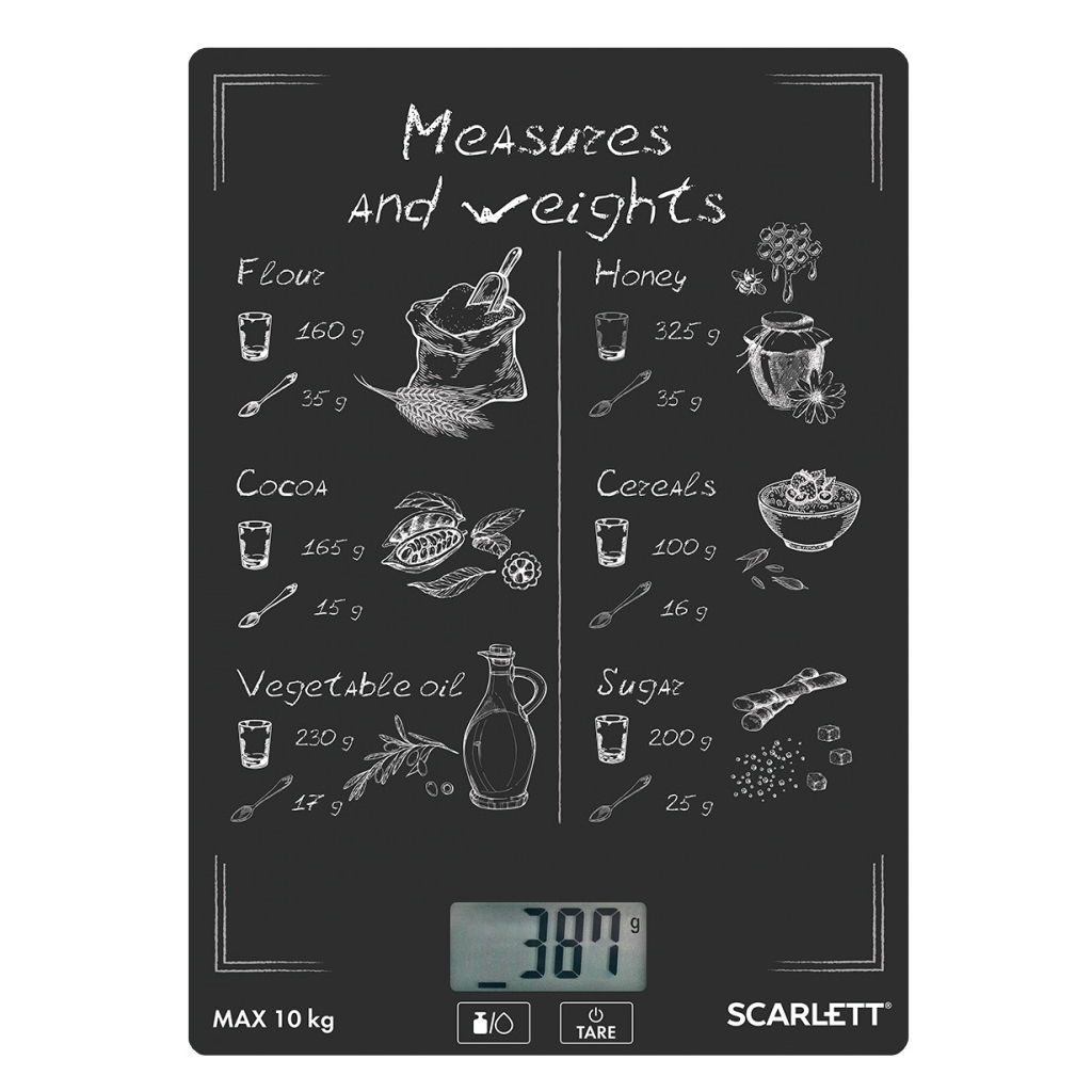 Ваги кухонні Scarlett SC-KS57P64 - зображення 1