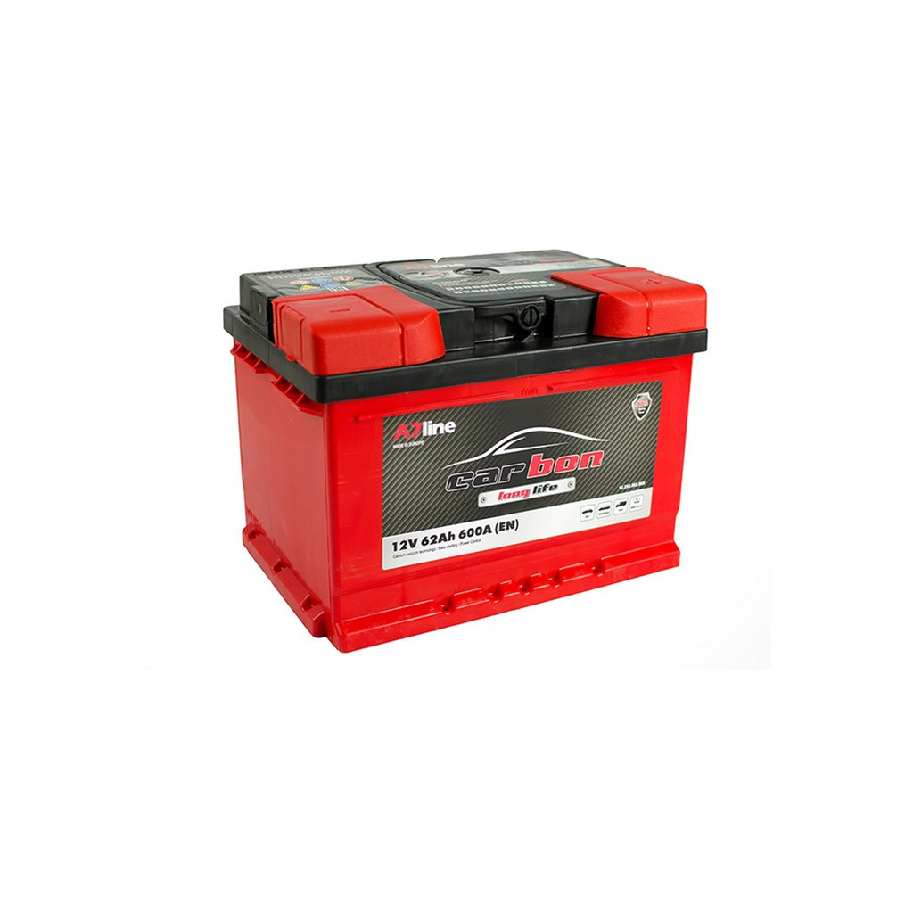 Акумулятор автомобільний CARBON 62 Ah/12V Euro (CRB62-00) - зображення 2