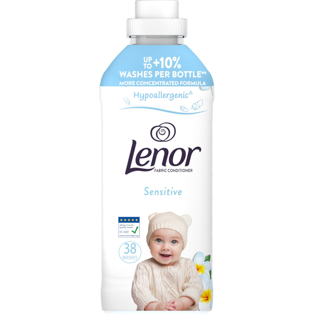 Кондиціонер для білизни Lenor Для чутливої шкіри 798 мл (8700216724371) - зображення 1