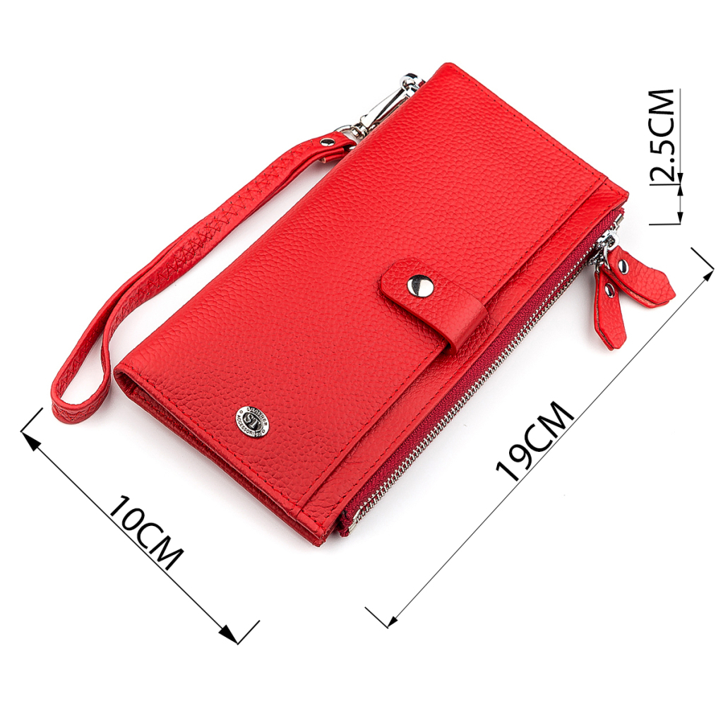 Гаманець ST Leather Червоний (18381) - зображення 3