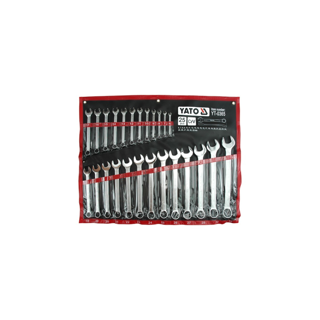 Ключ Yato 25 шт. (YT-0365) - зображення 1