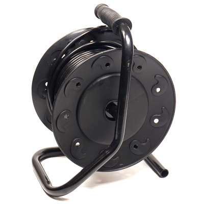 Мережевий подовжувач PowerPlant на катушке 15 м, 4 розетки (JY-2002/15) (PPRA10M150S4) - зображення 3