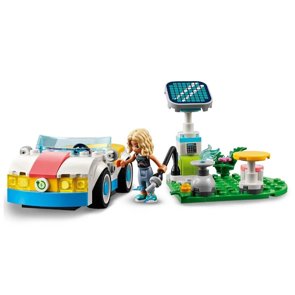 Конструктор LEGO Friends Електромобіль і зарядний пристрій 170 деталей (42609) - зображення 7