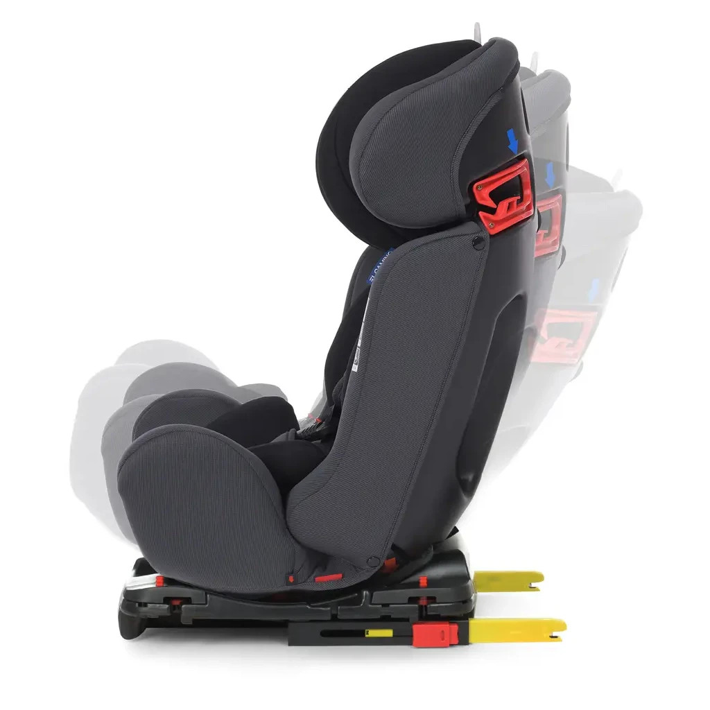 Автокрісло El Camino ME 1041 BRAVO ISOFIX 0-36 кг black - зображення 7