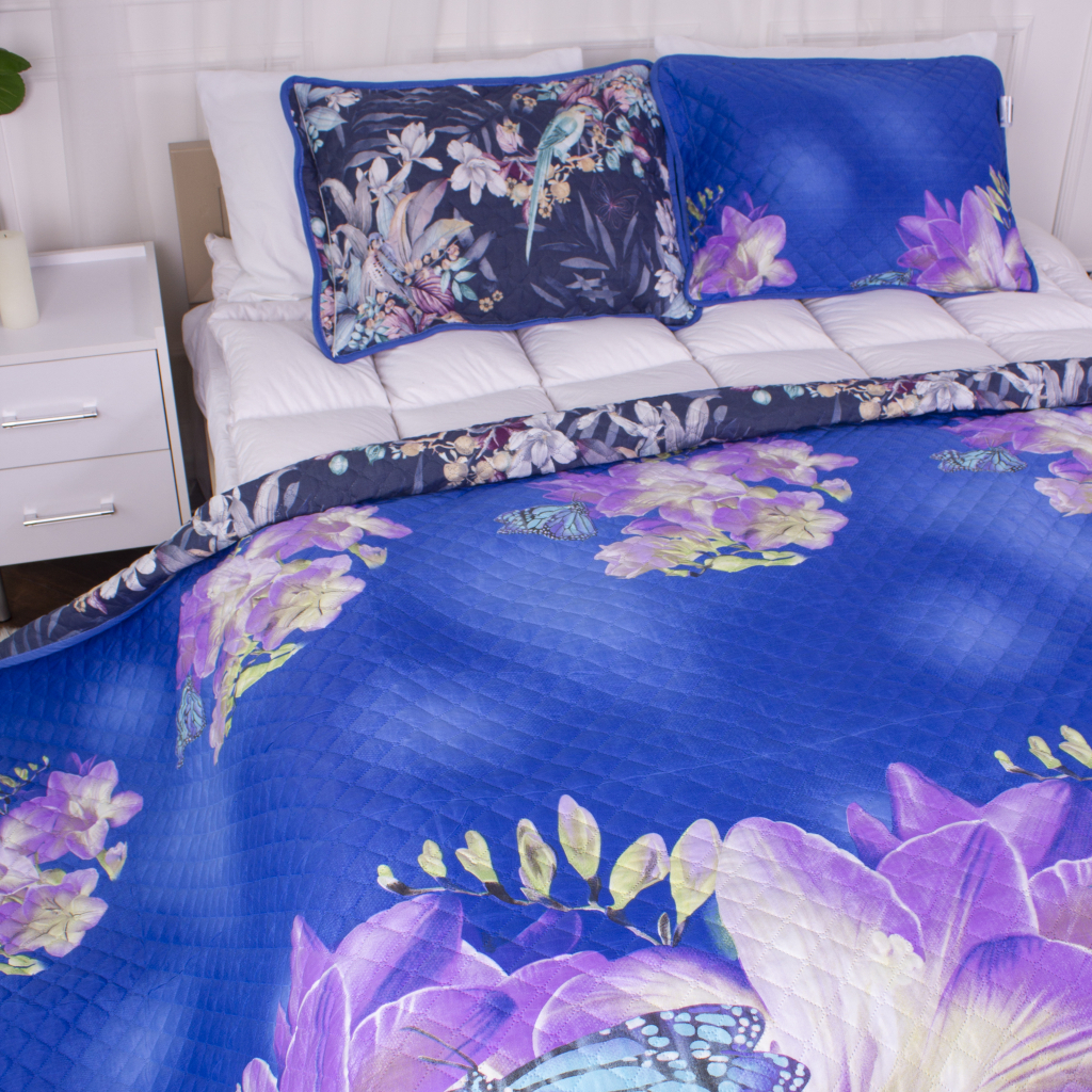 Покривало MirSon набір Print Line №7023 Black watch 200х220 + 2 наволочки 50х70 (2200005375549) - зображення 2