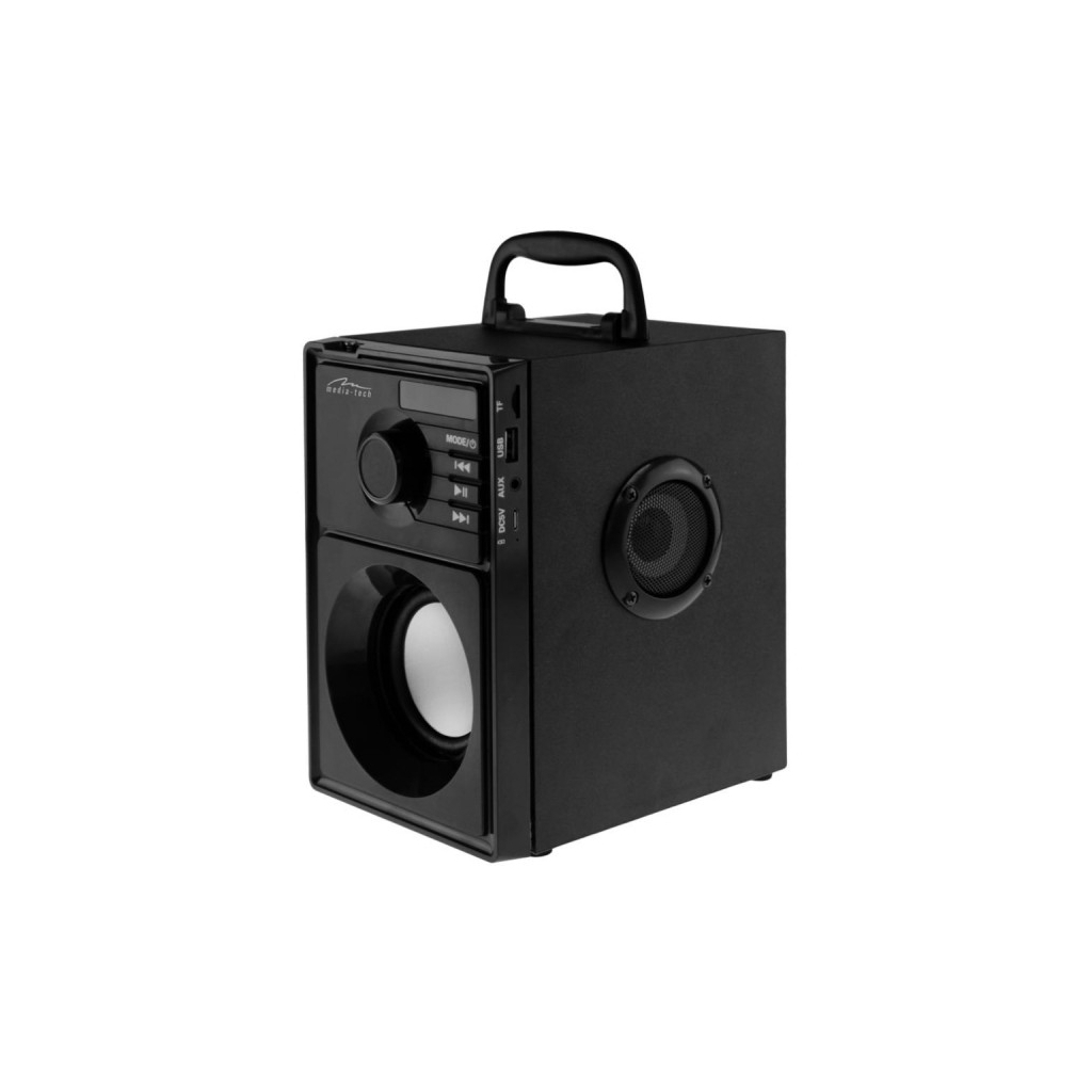 Акустична система Media-Tech Boombox BT 15W Black (MT3179) - зображення 3