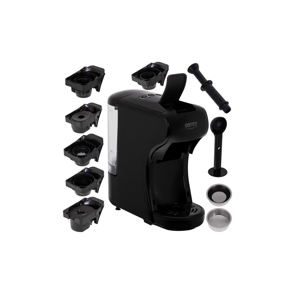Капсульна кавоварка Camry CR 4414 black - зображення 8