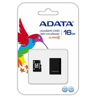 Карта пам'яті ADATA 16GB microSDHC Class 4 (AUSDH16GCL4-RM3BKBL) - зображення 4
