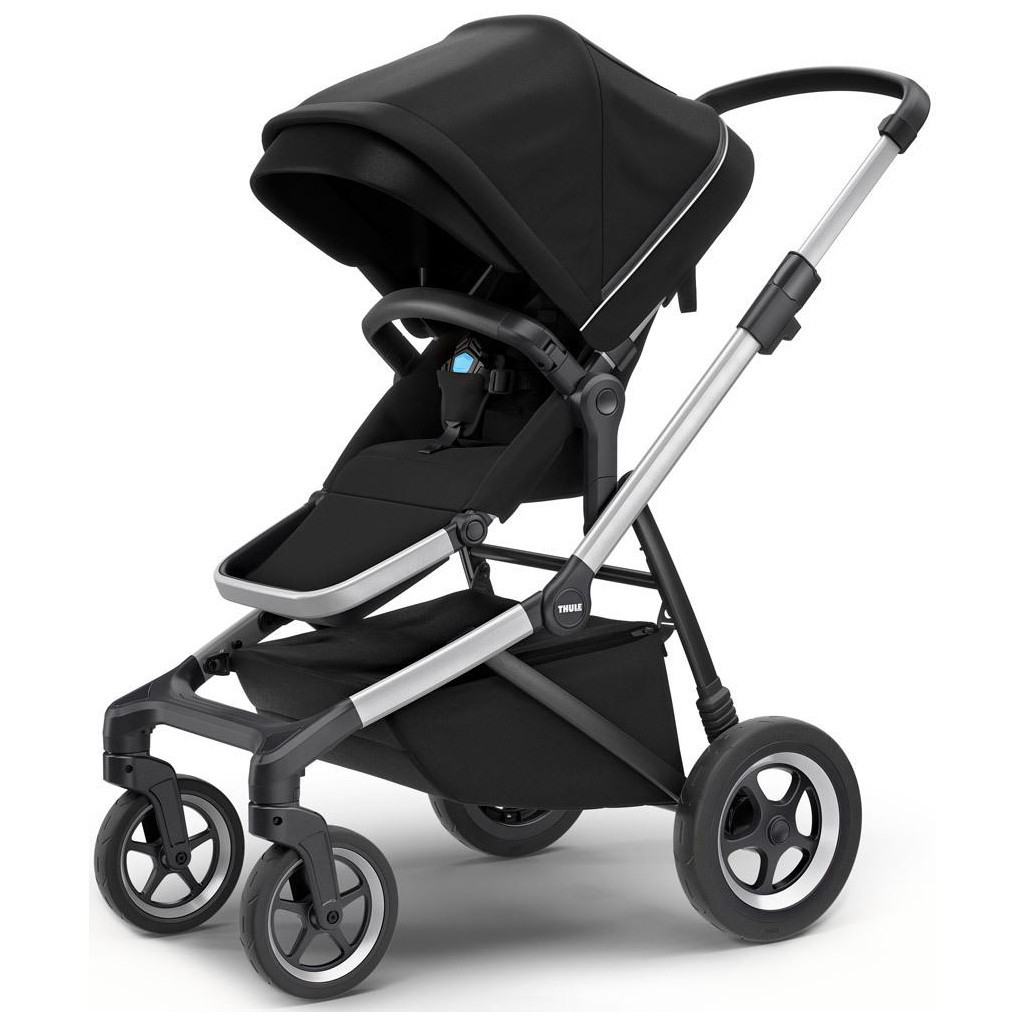 Коляска Thule 2 в 1 Sleek + Bassinet Midnight Black (TH11000007) - зображення 2