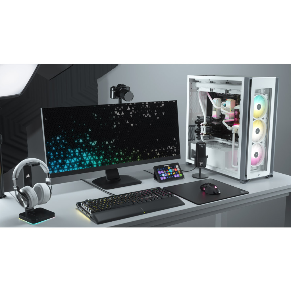 Корпус Corsair iCUE 7000X RGB Tempered Glass White (CC-9011227-WW) - зображення 9