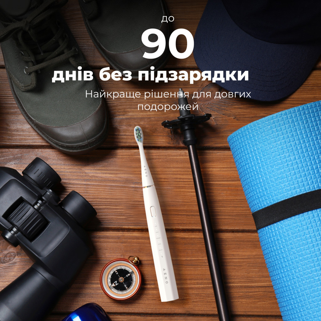 Електрична зубна щітка AENO ADB0001S - зображення 8
