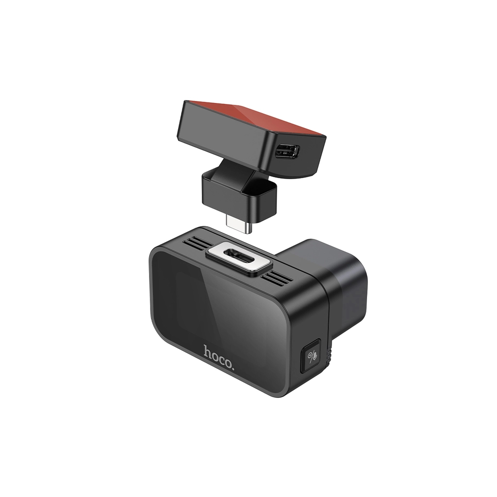 Відеореєстратор HOCO DV10 mini screen dashcam Black (6942007638630) - зображення 5