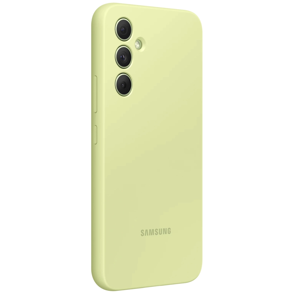 Чохол до мобільного телефона Samsung Samsung A54 Silicone Case Lime (EF-PA546TGEGRU) - зображення 4